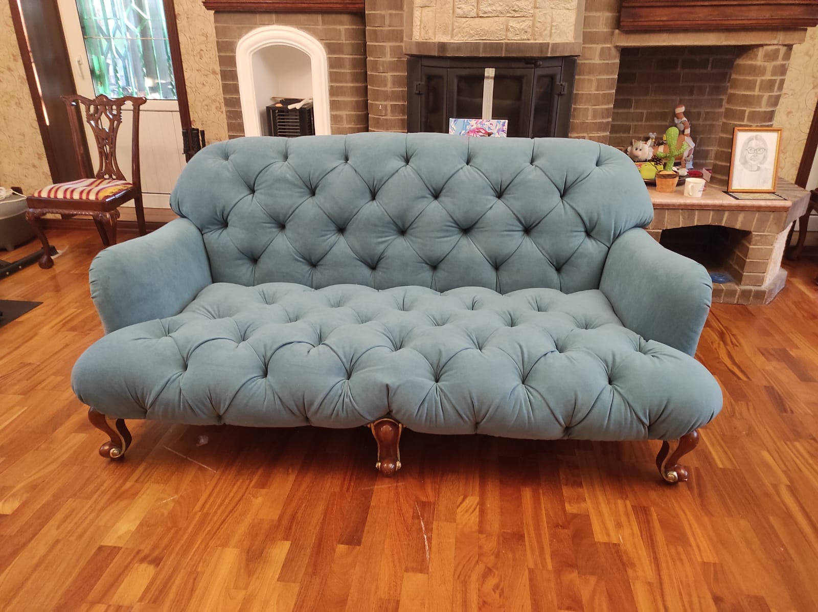 Перетяжка дивана. Бутырская